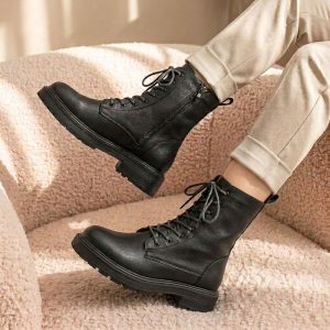 نیم بوت بندی ساده زنانه نرگس