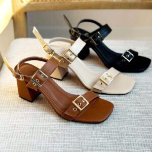 صندل پاشنه دار زنانه دوسگک