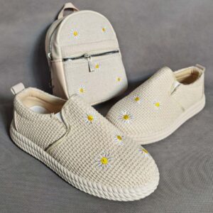 ست کیف و کفش زنانه بابونه